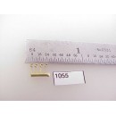 1055 - HO Scale - Steam Loco, pipe hanger, single 1/8"L x 1/64" (fits 1/64" pipe) - Pkg. 4