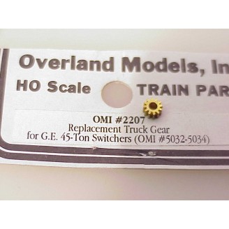 2207 -HO Diesel,gears, replacement truck gear GE45T switcher omi# 5032-34  5/32"  w/ 3/64 hole  - Pkg. 2