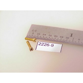 2226-09 - Metric Screws, shouldered (pantographs etc.) 1.4mm x 5.5mm long, 5mm long thread - Pkg.2
