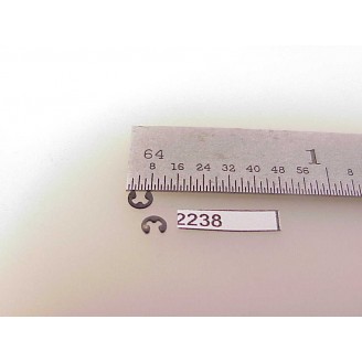 2238 - Washers, Lock, open, fits 1.4mm, 1.7mm, screws, 3.2mm wide - Pkg.2