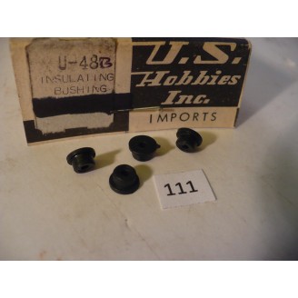 O Scale US Hobbies Steam Locomotive Hardware: Insulated Washers   #111
