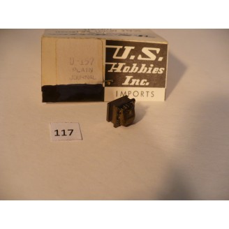 O Scale US Hobbies Steam Locomotive Tender or Trailing Truck Journal Box (friction) #117 