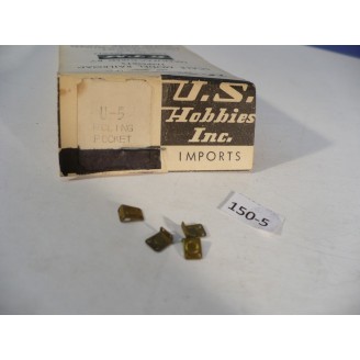 O Scale US Hobbies Freight Car Poling Pockets #150-5