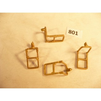 BRASS O American Scale Models Freight Car Step Irons #801