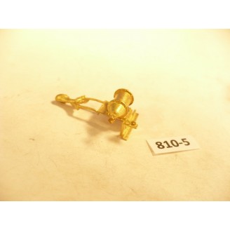 BRASS O Overland Freight/Passenger Car Brake Cylinder on Hang-Down and Side Mounts #810-5