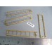BRASS O American Scale Models Freight Car Ladders #816-6