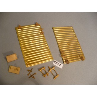 BRASS O American Scale Models Freight Car Door set #817-1
