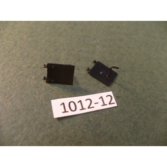 1012-12 HO Scale  Steam Loco Cab Roof Hatches (PSC NP A4/5,etc.)  - Pkg. 2