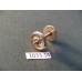 1033-14 HO BRASS Steam Loco Trailing Truck Wheels 42" Solid extended axle Pkg.1