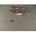 1039-54 HO Steam Loco 74" Spoked Drivers with rods PSC C&O L-1 etc. F/P pkg.1 set