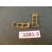 1081-3 HO BRASS Steam Loco Tender Ladders, 4 Rung
