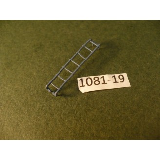 1081-19  HO BRASS Steam Loco Tender Deck Ladder, PSC ATSF Goose etc., 7-Rung
