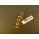 1081-21  HO BRASS Steam Loco Tender Deck Ladder, PSC Frisco 4-6-4 etc., 5-Rung