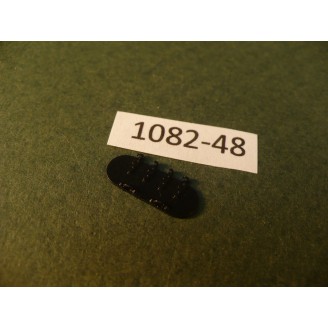 1082-48 Steam Loco Tender Water Hatch Cover (PSC DRGW F81 etc.)  oval