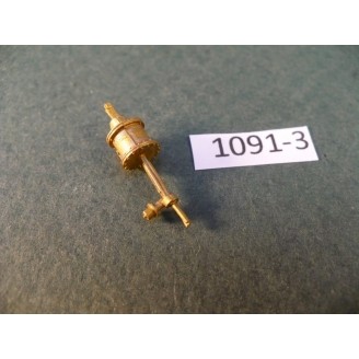 1091-3  HO BRASS Steam Loco Tender Brake Cylinder 