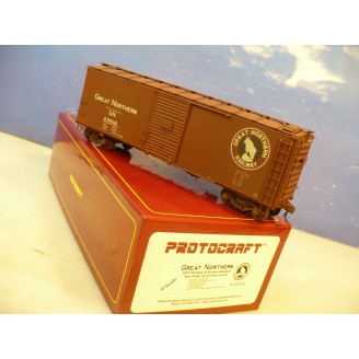 BRASS O ProtoCraft Great Northern 1937 Tongue and Groove Box Car C/P