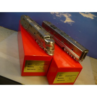 BRASS O Key Burlington E-5 A-B Set  F/P