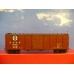 BRASS O Yoder Santa Fe Bx-3 Sectional Sheathed Box Car F/P