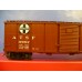 BRASS O Yoder Santa Fe Bx-3 Sectional Sheathed Box Car F/P