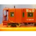 BRASS O Precision Baltimore & Ohio I-12 Wagon-Top Caboose C/P