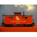 BRASS O Yoder Chesapeake & Ohio Wood Caboose F/P #90816