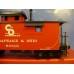 BRASS O Yoder Chesapeake & Ohio Wood Caboose F/P #90816