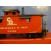 BRASS O Yoder Chesapeake & Ohio Wood Caboose F/P #90816