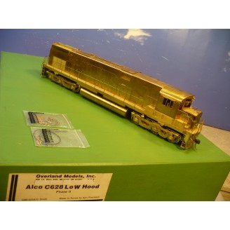 BRASS O Overland Alco C-630 Low Hood  w/tri-mount trucks U/P