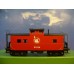 BRASS O Overland Central of New Jersey Steel Caboose C/P