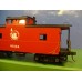 BRASS O Overland Central of New Jersey Steel Caboose C/P