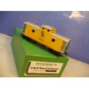 BRASS O Overland Chesapeake & Ohio Steel Caboose C/P