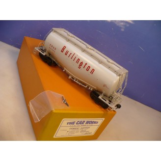 BRASS O Car Works Burlington Cement Hopper F/P