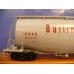 BRASS O Car Works Burlington Cement Hopper F/P