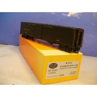 BRASS O Precision New York Central Express Box Car (ex-troop) l F/P