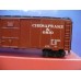BRASS O Yoder Chesapeake & Ohio 1937 AAR "Deco End" Box Car F/P