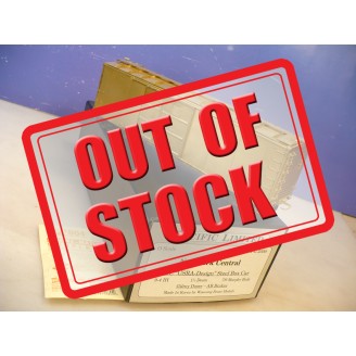 BRASS O Pacific Limited New York Central Door & 1/2 Steel Box Car U/P