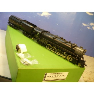 BRASS O Overland Baltimore & Ohio S-1 2-10-2 F/P