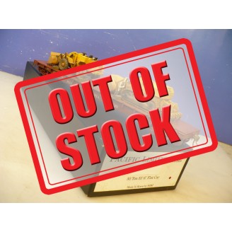 BRASS O Pacific Limited Pennsylvania Railroad 53' Flat Car w/load C/P