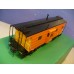 BRASS O Overland Milwaukee Road Ribbed Steel Caboose F/P