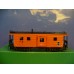 BRASS O Overland Milwaukee Road Ribbed Steel Caboose F/P